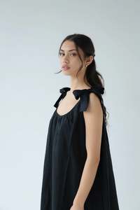 S O P H I E // Bows Dress BLACK