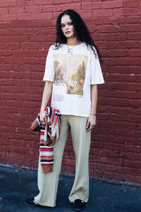 BRIXTON // Rocky Mountain OS Tee OFF WHITE