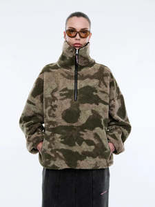 Her Pants: ENA PELLY // Winnie QTR Zip CAMO