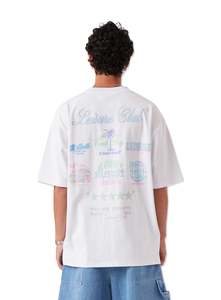 Him Tees: BARNEY COOLS // Medley Tee WHITE