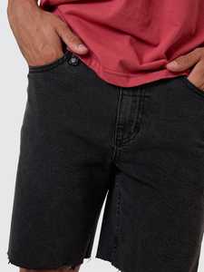 THRILLS // Bones Denim Short ASH BLACK