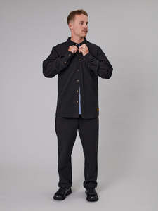 Him Shirts: JAF // Anchorage Shirt DEEP BLACK