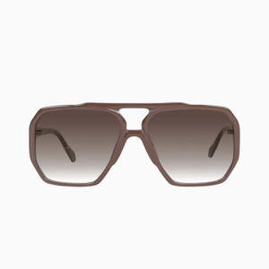 VALLEY // Rodeo CHOCOLATE w. GOLD METAL/BROWN GRADIENT LENS