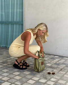 Bags: SAINT-RUE 22 // Bambino Tote OLIVE