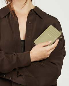 Saben: SABEN // Winona Card Holder EUCALYPTUS