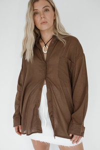 BEIGED // The Everyday Shirt MOCHA