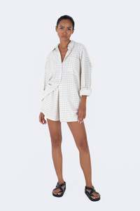 Lucky Last Items All 99: BEIGED // Everyday Shirt GRID