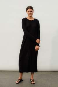 Lucky Last Items All 99: BEIGED // Jane Knit Dress BLACK