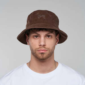 CRATE // Scripted Cord Bucket Hat CHIA