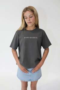 Good Goods: GOOD GOODS // Fia Tee CHARCOAL