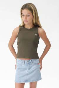 Good Goods: GOOD GOODS // Lucie Tank KHAKI