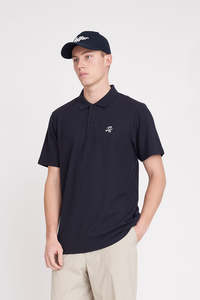 Huffer: HUFFER GOLF // Classic Polo NAVY