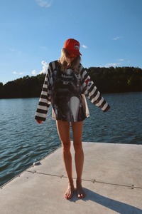 Hapy Little Mother: HAPPY LITTLE MOTHER // Racing Stripe Mesh BLACK