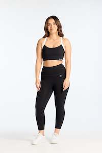7/8 LEGGINGS: MOVEMENT W/ NO FRONT SEAM 7/8 LEGGINGS ONYX