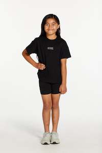 Kids Pastel Collection: TAMARIKI SUMMER TEE ONYX