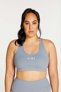 All Tops: SPORTY BRA DUSTY BLUE