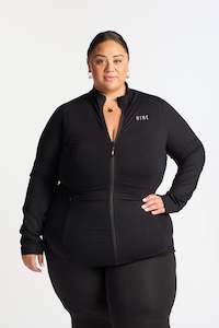 Training Jackets: MOVEMENT FULL LENGTH JACKET ONYX