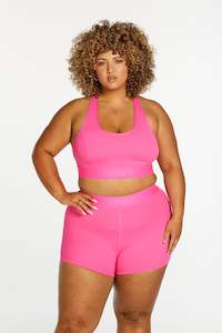 The Summer Edit: TRACK PANEL SHORT SHORT PINK
