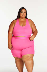 The Summer Edit: TRACK PANEL MID SHORT PINK