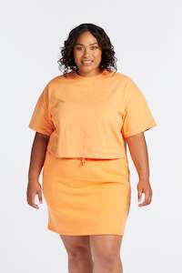 Tees: THE ORIGINAL CROP TEE SUNSET