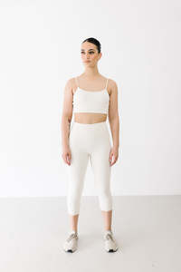 All: STAPLE 7/8 LEGGINGS CREAM