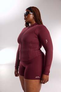 Ia Origin: FORM JACKET DEEP CHERRY