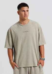 Ia Origin: ESSENTIAL HEAVY WEIGHT TEE SAND