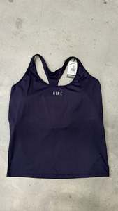 Sample Pieces: SAMPLE PIECE - HINE RACERBACK SINGLET MIDNIGHT