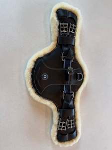 Sale: Sheepskin lined Mono Stud Guard - Black - Sale
