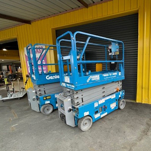 Access: Genie Scissor Lift (7.79 Metres)