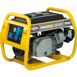 Pumps & Generators: Promax 6kva