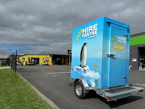 Party Hire: Chillerman Walk in Chiller trailer