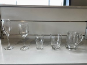 Party Hire: Glassware