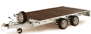Products: Flat Deck Trailer for Hire HireKING : HireKING