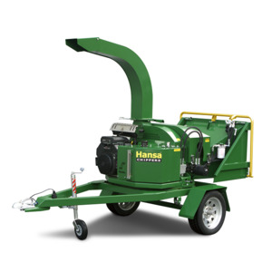 Chipper 6" Hydraulic Feed 25hp Hansa – Harrisons HireMaster Feilding