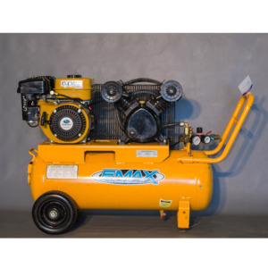 Compressor Petrol 12cfm 5.5HP 50L 115PSI – Harrisons HireMaster Feilding