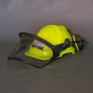 Products: Hard Hat, Visor and Earmuffs (Combo) – Harrisons HireMaster Feilding