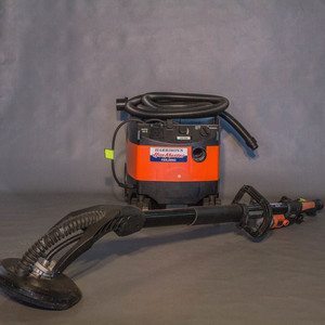 Gib Sander & Vaccum Cleaner (200mm) – Harrisons HireMaster Feilding