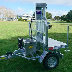Products: Vertical Log Splitter 14hp Towable – Harrisons HireMaster Feilding