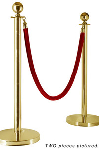 Products: Bollard Gold RoundTop