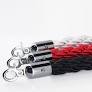 Products: Bollard Rope Red Silver Ends 1.5m
