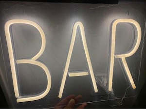 Neon Sign: Bar Neon Sign