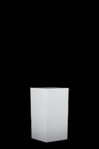 White Straight High Gloss Plinth