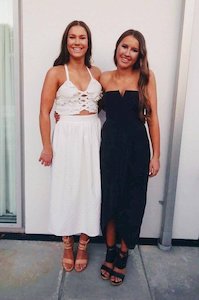 Now: Draped Strapless Maxi