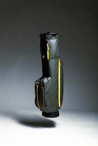 Hiroki Golf Bags: Hiroki 'FTE' Sunday Golf Bag - Forest Green