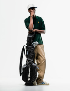 Hiroki x Walker Sunday Golf Bag - Stone Black