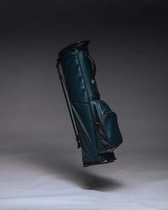 Hiroki Golf Bags: Hiroki Newtown Stand Bag - Navy