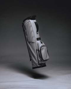 Hiroki Golf Bags: Hiroki Shibuya Stand Bag - Light Grey