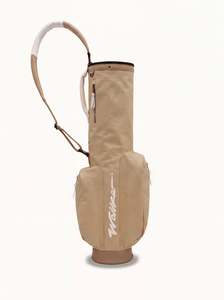 All: Hiroki x Walker Sunday Leather Golf Bag - Almond