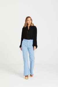 Blouses Shirts: Chapel Trim Shirt